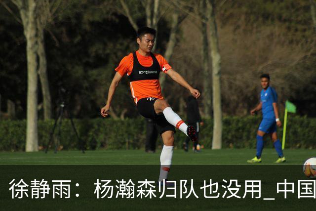 徐静雨：杨瀚森归队也没用 中国男篮跟日本已完全不是一个等级